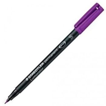 Staedtler Rotulador Permanente Lumocolor 313-6 S Violeta -10u-