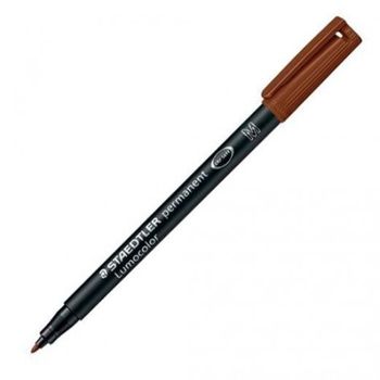 Staedtler Rotulador Permanente Lumocolor 317-7 M Marron -10u-