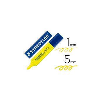 Rotulador Staedtler Textsurfer Classic 364 Fluorescente Amarillo 50 Unidades