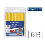 Rotulador Staedtler Color Jumbo Trazo 3 Mm Unicolor Amarillo (pack De 6)