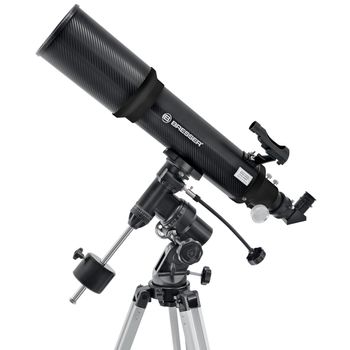 Telescopio Refractor Polaris Diseño De Carbono Ar-102/600 Eq-3 Bresser