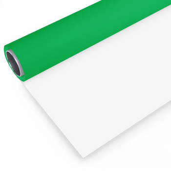 Rollo De Fondo De Vinilo 2,72x6 M Verde/blanco Bresser