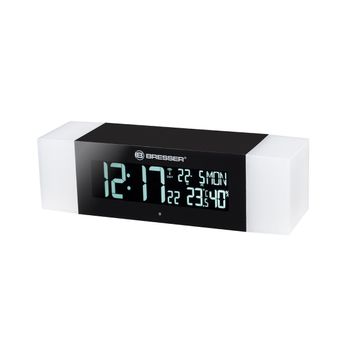 Despertador De Luz Y Radio Fm Con Función Bluetooth Bresser - Negro