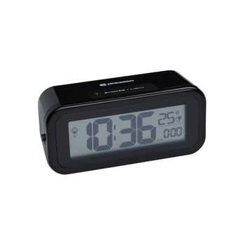 Despertador Bresser Mytime Amber - Negro