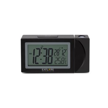 Explore Scientific Rdp1002 Despertador Reloj Despertador Digital Negro