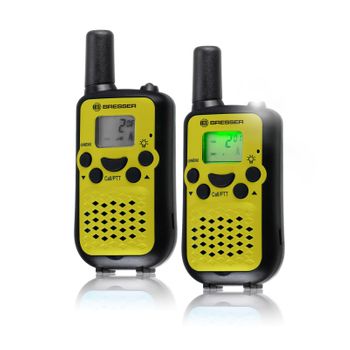 Walkie-talkies Bresser Junior Con Un Gran Alcance De Hasta 6 Km, Amarillo