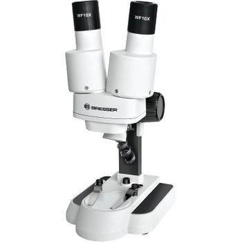 Microscopio Estéreo Binocular 20x Bresser Junior