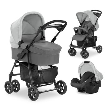 Bebelissimo - Carrito De Bebé Tres Piezas 3 En 1 - Silla De Paseo Para  Niños - Carricoche De 3 Piezas - 0-22kg - Nicea con Ofertas en Carrefour