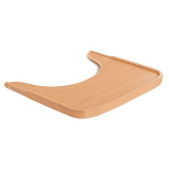 Bandeja De Madera Alpha Wooden Tray Para Trona Alpha+ De Hauck Natural