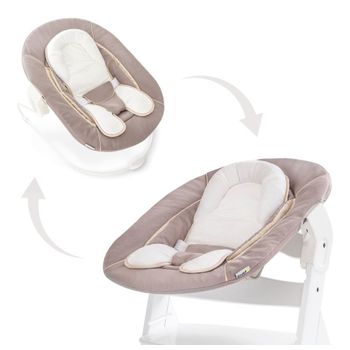 Hamaca Alpha Bouncer 2 En 1 Para Trona De Madera Alpha+ Stretch Beige