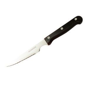 Cuchillo Carne 11 Nirosta 44317 5cm.mega Ccr - Color Negro E Inox.