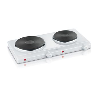 Hornillo De Mesa 2 Fuegos Blanco Dk 1042 Severin