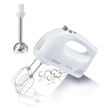 Homcom Batidora Amasadora Para Repostería 300 W Blanco