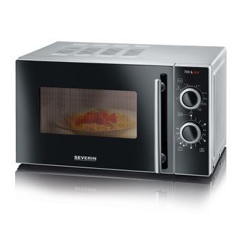 Microondas Con Grill Y Convección 25 L. Acero Inoxidable Severin Mw 7776  con Ofertas en Carrefour