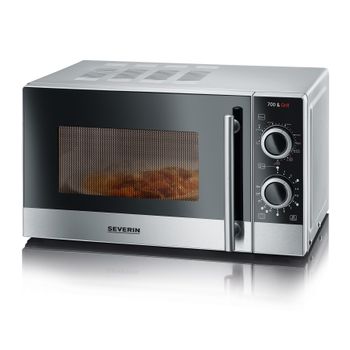 Orbegozo MIG 2138 microondas Encimera Microondas con grill 20 L 700 W  Negro, Acero inoxidable