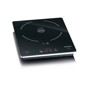 Placa Vitrocerámica Inducción Portátil, 10 Niveles Potencia, Temporizador,  Programable, Táctil Negro/plata 3000w Mpm Mke-13 con Ofertas en Carrefour