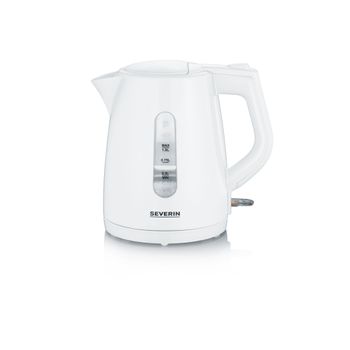 Hervidor de agua - SMEG KLF03WHMEU, 2400 W, Blanco