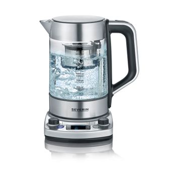 Hervidor De Té Y Agua De Cristal Con Elevación Automática Wk 3422 Severin