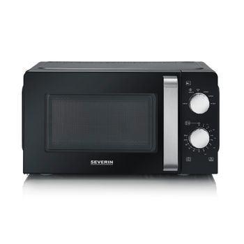 CREATE/MICROWAVE RETRO/Microondas grill digital 900W Negro/Estilo Retro,  capacidad 20L, plato de Ø245 mm, 3 programas, 9 menús preinstalados,  cocinado multietapa, pantalla LCD : : Hogar y cocina