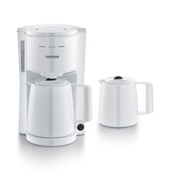 Cafetera De Goteo Severin Ka 9309 Con 2 Jarras Termo Con Capacidad Para 8 Tazas