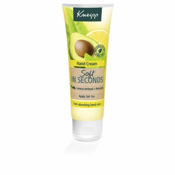 Crema De Manos Kneipp Soft In Seconds Aguacate Suavizante (75 Ml)