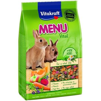 Menú Vitakraft Vital - Para Conejos Enanos - 4 Kg