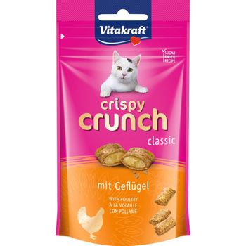 Vitakraft Crispy Crunch Pollo 60 Gr Snack Para Gatos