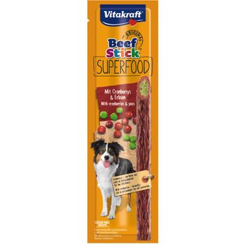 Vitakraft Beef Stick Superfood, Pea/cranb 25g