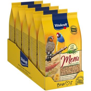 Alimento Completo Para Aves Exóticas - 5x900g Vitakraft