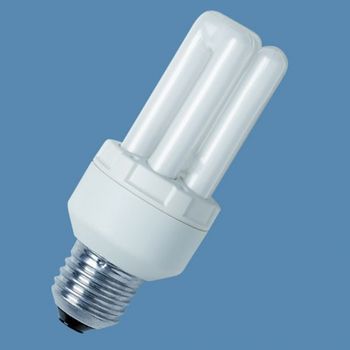 Lampara Ah Ener 3 U E-27 2500k - Osram - Duluxtar - 17 W