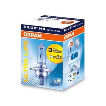 Mt-oult4 - Halogen Osram Ultra Life H4 12v 60/55w.