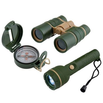 Juego De Explorador De 3 Piezas Verde Militar Scout