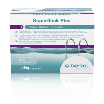 Floculante En Cartuchos Para Filtros De Arena Superflock Plus 1 Kg Bayrol