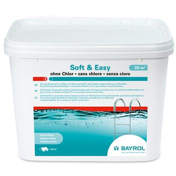 Bayrol Tratamiento Completo Con Oxígeno Activo 4,48 Kg - Soft & Easy 20