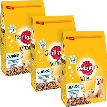 Pedigree Nuggets De Pollo Con Arroz - Para Perros Junior - 3 Kg (x3)