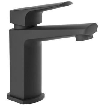 Grifo Mezclador De Lavabo Raven Negro Mate Schütte