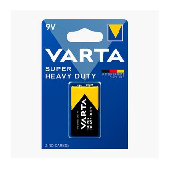 Batería Varta Super Heavy Duty 9v 6lr61