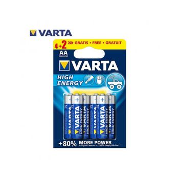 Pila Alkalina Lr-6 Varta Blister 4+2