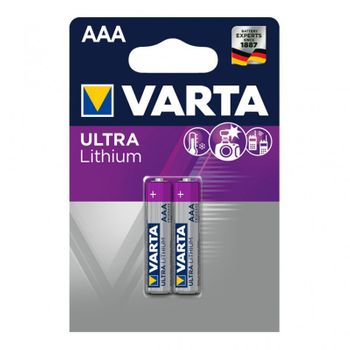 Pila Varta Ultra Lithium Lr03 Aaa Pack 2uni