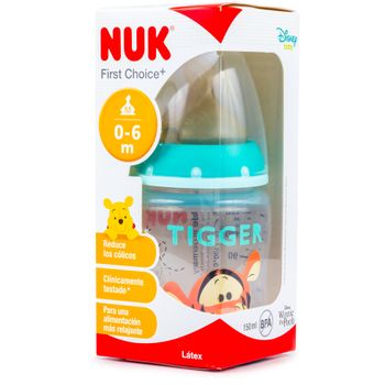 Nuk biberon disney first choice+ 0-6 meses latex 300 ml