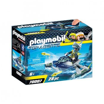 70002 Playmobil Bateau Turbo Spy Team 0219