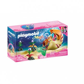 70098 Playmobil Sirene Con Caracol De Los Mares