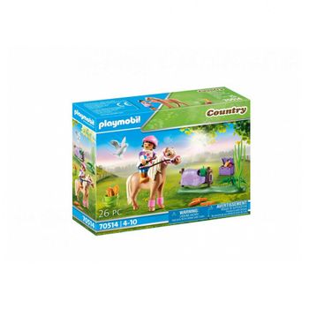 70514 Playmobil Jinete Y Poni Islandeses