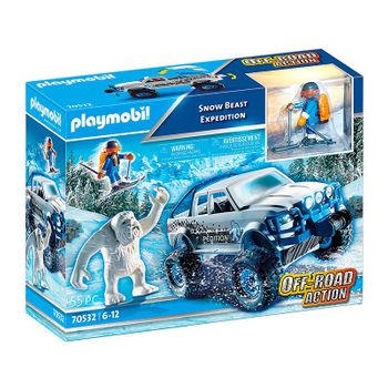 Playmobil Coche Todoterreno Con Yeti 70532