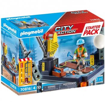 70816 Plataforma De Construcción Playmobil Starter Pack