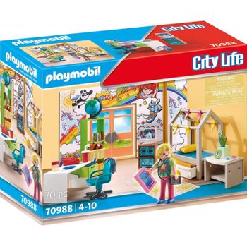 70988 Playmobil City Life Habitación Adolescente