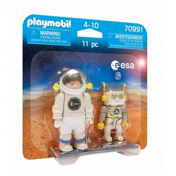 70991 Playmobil Duo Astronauta Esa Y Robert