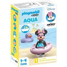 Playmobil 71416 1.2.3 & Disney: Viaje A La Playa De Minnie