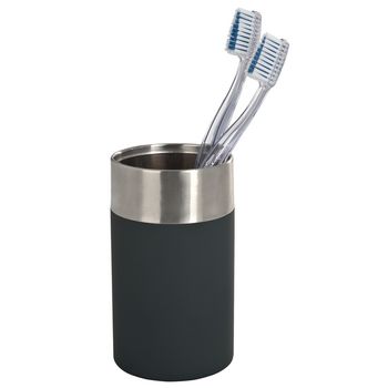 Vaso Higiene Dental Creta Negro Wenko