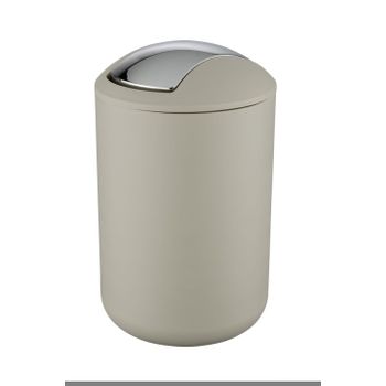 Cubo Baño Brasil Taupe 65 L - Wenko - 21222..